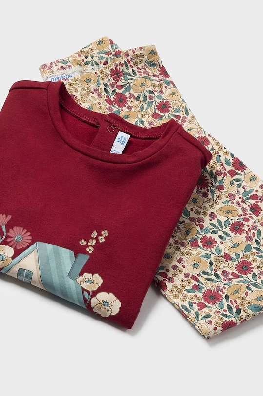 Mayoral komplet dziecięcy 2714.4K.Baby.9BYH czerwony AW24