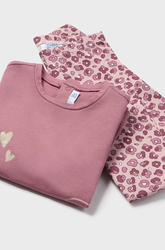 Mayoral komplet dziecięcy 2714.4K.Baby.9BYH różowy AW24