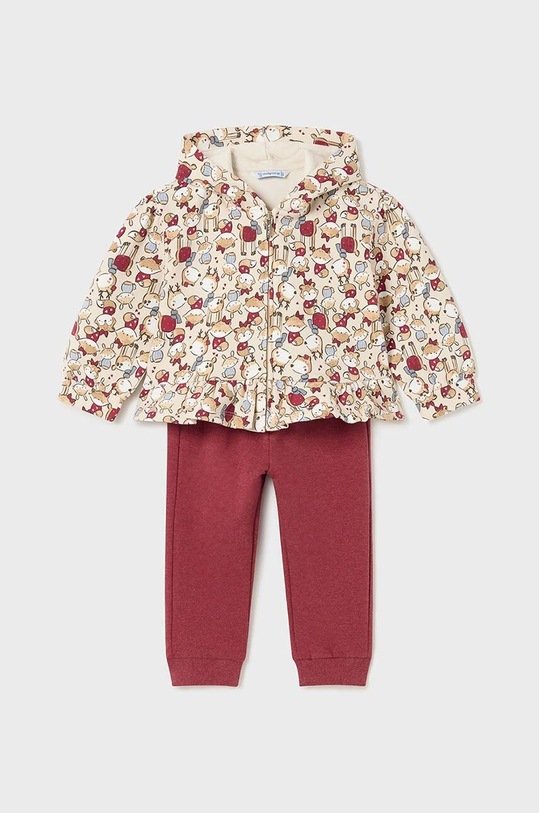 Mayoral trening bebelusi bumbac rosu 2824.4F.Baby.9BYH