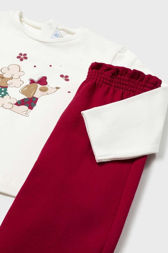 Κοριτσίστικα Παιδικό σετ φόρμας Mayoral 2825.4G.Baby.9BYH κόκκινο