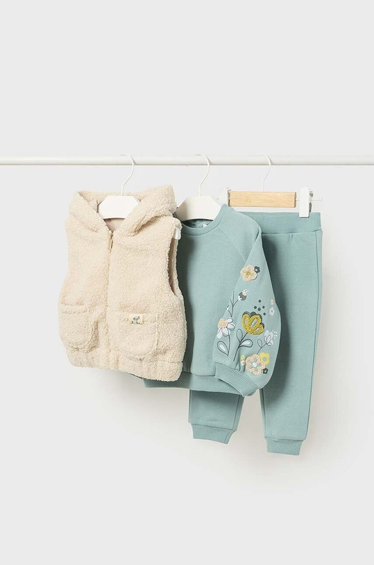 Комплект для немовлят Mayoral трикотаж бірюзовий 2826.4H.Baby.9BYH