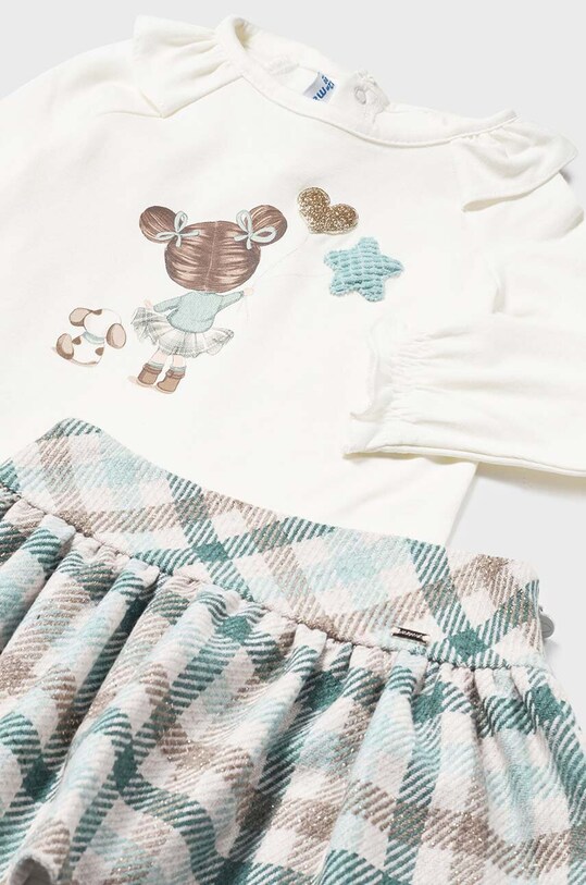 Комплект - блузка та спідниця Mayoral 2927.4A.Baby.9BYH блакитний AW24