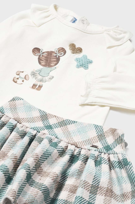 Mayoral set - bluză și fustă 2927.4A.Baby.9BYH albastru AW24