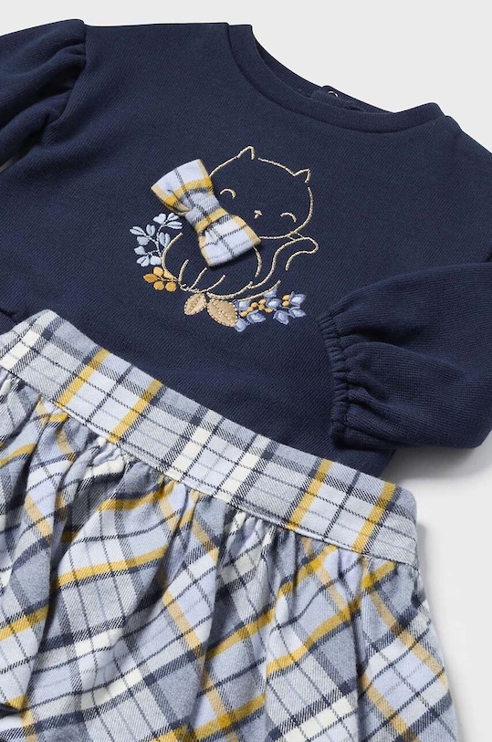 Σετ - μπλούζα και φούστα Mayoral 2929.4C.Baby.9BYH σκούρο μπλε AW24