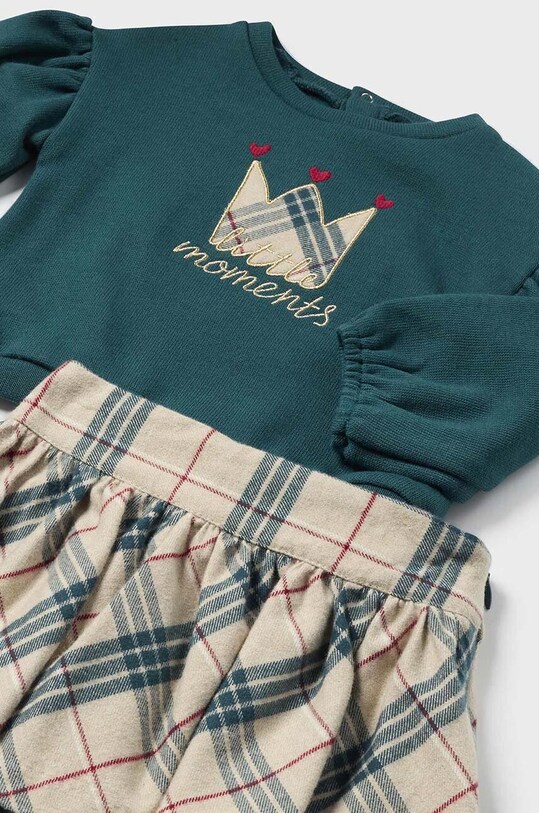 Комплект - блузка и юбка Mayoral 2929.4C.Baby.9BYH бирюзовый AW24