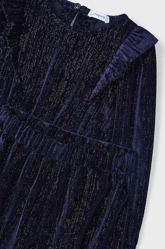 Mayoral set per bambini - camicetta e pantaloni 4550.6A.Mini.9BYH blu navy AW24