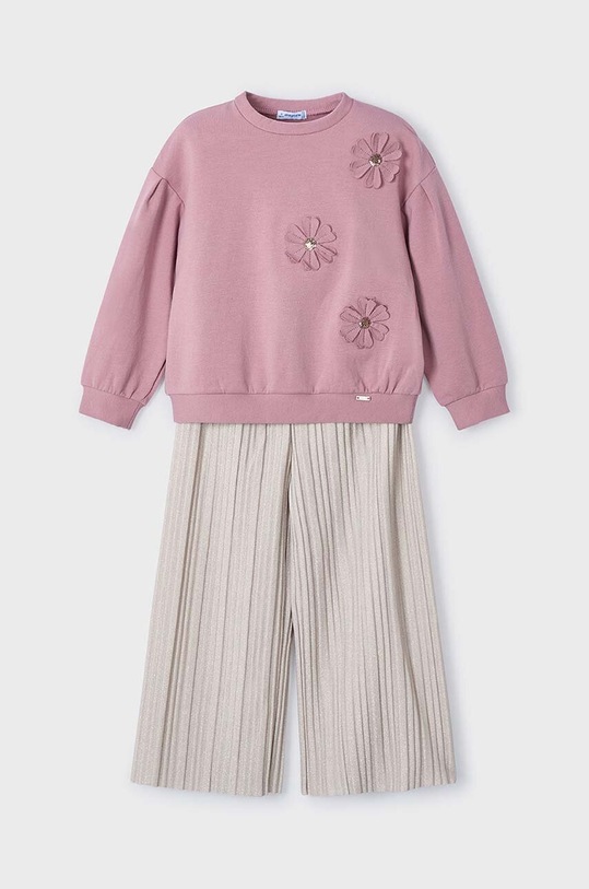 Mayoral compleu copii tricotaj roz 4551.6B.Mini.9BYH