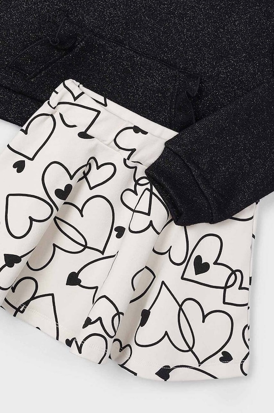 Súprava - blúzka a sukňa Mayoral 4936.6J.Mini.9BYH čierna AW24