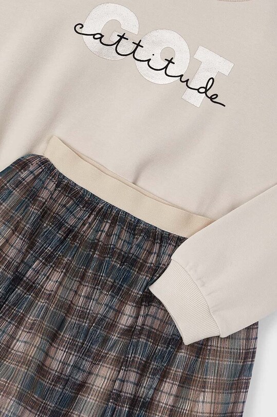 Mayoral komplet - bluza i spódnica 4937.6K.Mini.9BYH różowy AW24