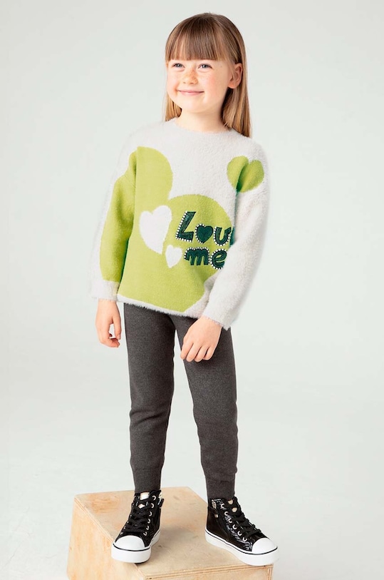 Mayoral komplet dziecięcy dzianina szary 4553.6C.Mini.9BYH