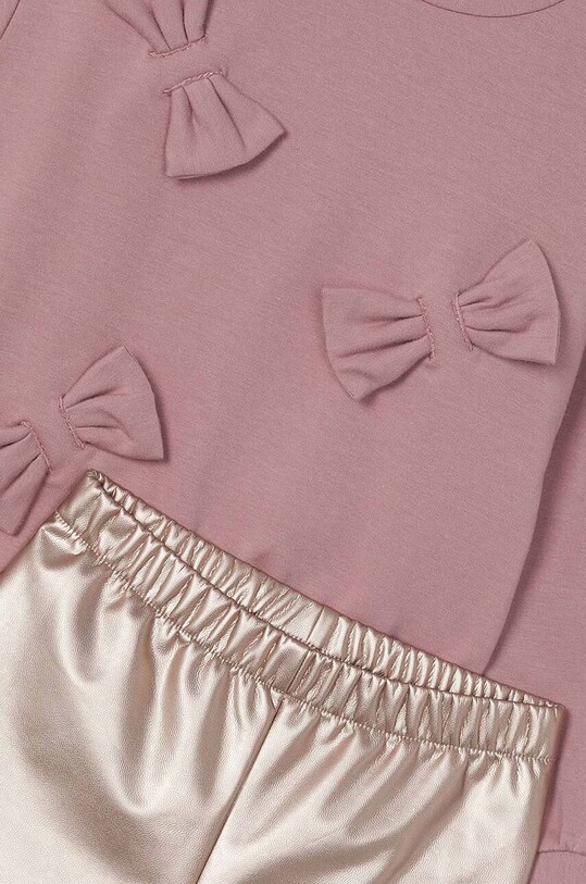 Mayoral komplet dziecięcy 4707.6C.Mini.9BYH różowy AW24