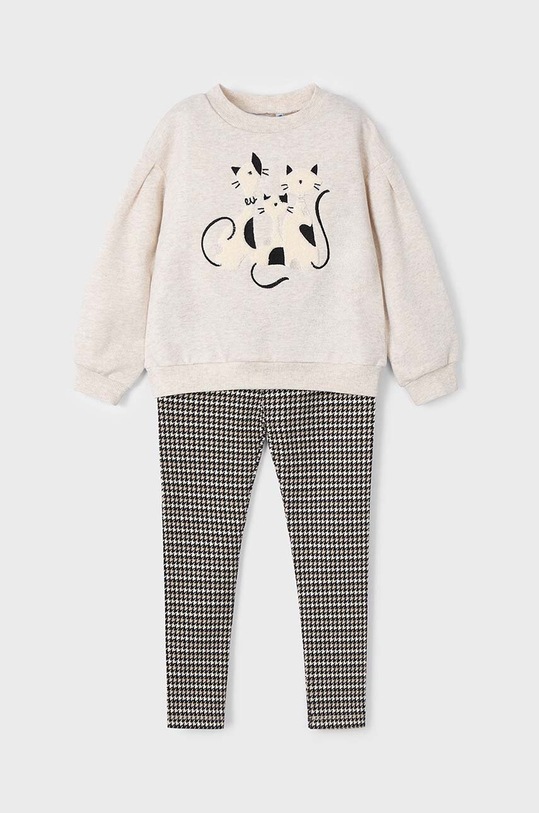 Mayoral compleu copii tricotaj bej 4712.6H.Mini.9BYH