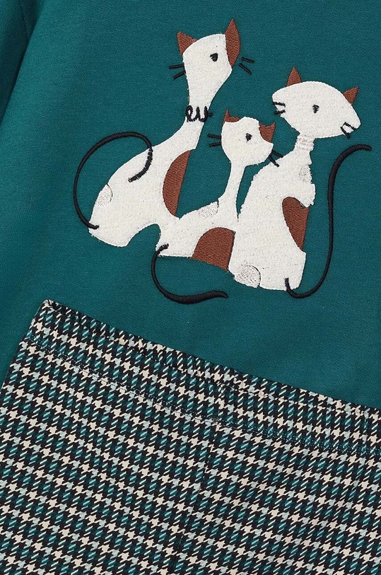 Девочка Детский комплект Mayoral 4712.6H.Mini.9BYH бирюзовый