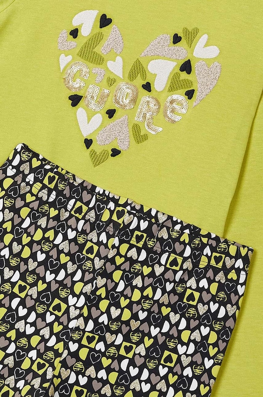 Παιδικό σετ Mayoral 4713.6L.Mini.9BYH πράσινο AW24