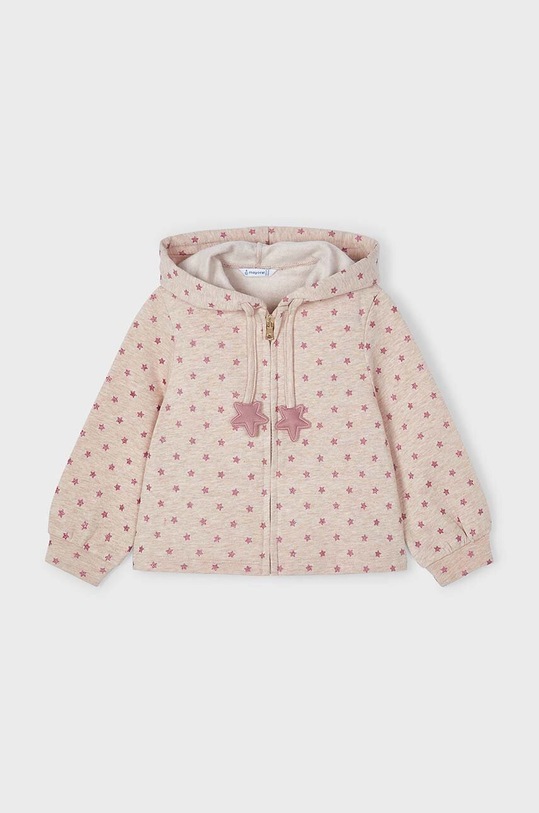 Dziewczynka Mayoral komplet dresowy dziecięcy - longsleeve, bluza i spodnie 4889.6K.Mini.9BYH różowy