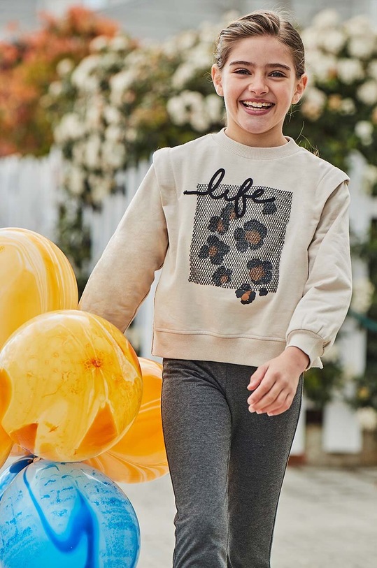 Detská súprava Mayoral s elastanom béžová 7755.8F.Junior.9BYH