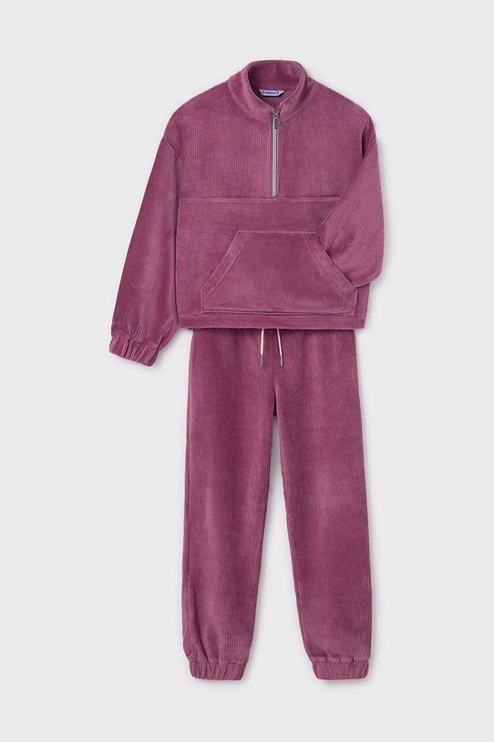 Детский спортивный костюм Mayoral с эластаном фиолетовой 7845.8F.Junior.9BYH