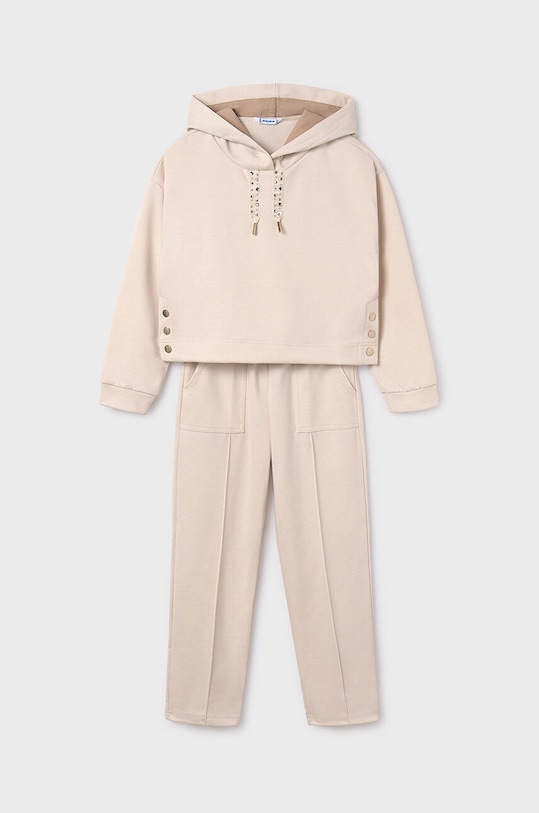 Detská tepláková súprava Mayoral 7846.8F.Junior.9BYH béžová AW24