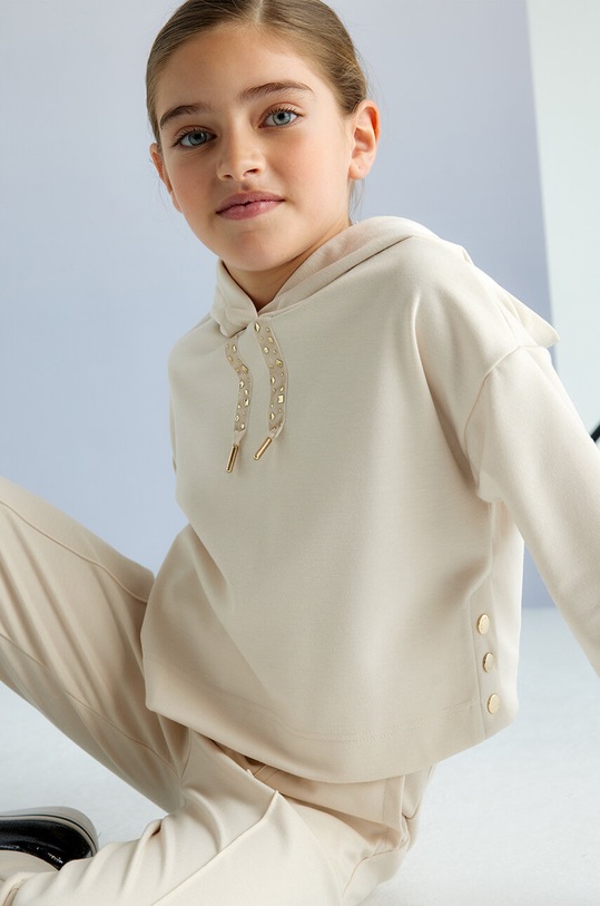 Detská tepláková súprava Mayoral béžová 7846.8F.Junior.9BYH