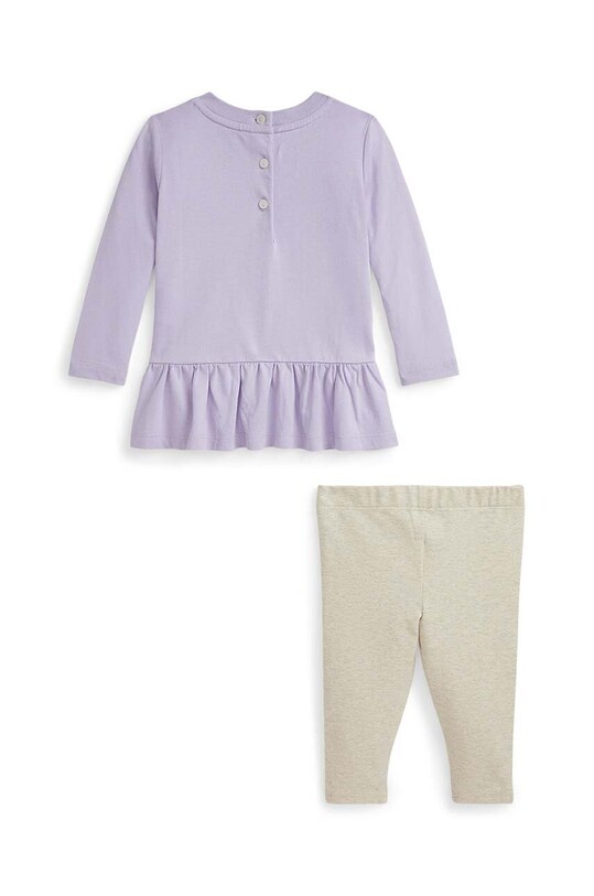 Комплект для младенцев Polo Ralph Lauren 310952350001 фиолетовой AW24