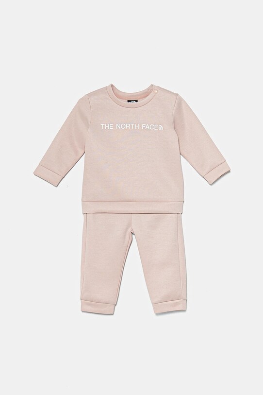 The North Face trening BABPOLSET tricotaj roz NF0A89GWLK61