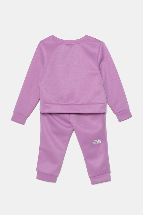 Dětská tepláková souprava The North Face POLSET NF0A89H31I81 fialová AW24
