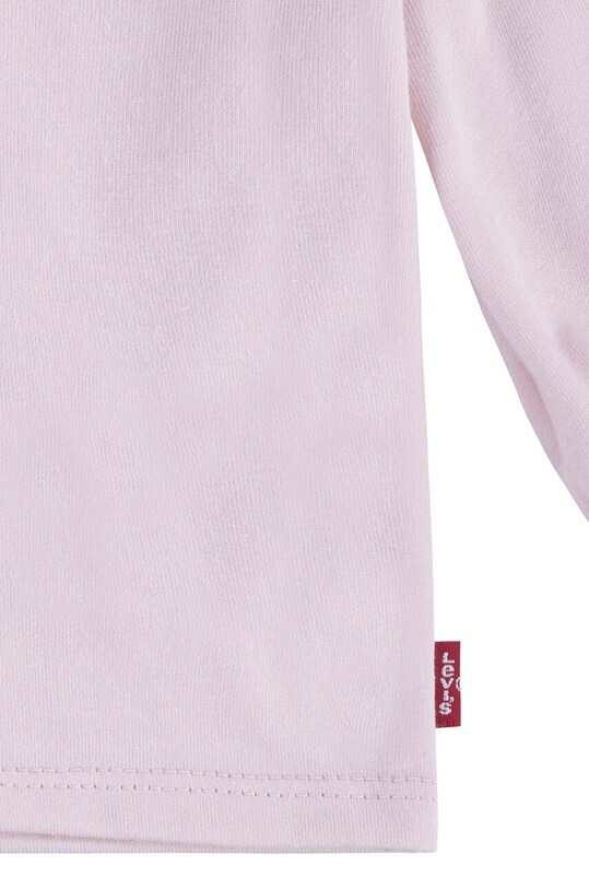 Комплект для немовлят Levi's PUFF SLEEVE TEE & JEAN SET 1EL502 рожевий