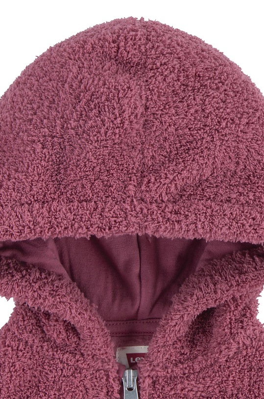 Levi's komplet niemowlęcy ZIP HOODIE & WIDE LEG 1EK978 różowy AW24