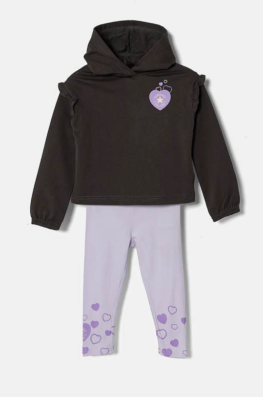 Дитячий спортивний костюм Converse трикотаж сірий 3CG214