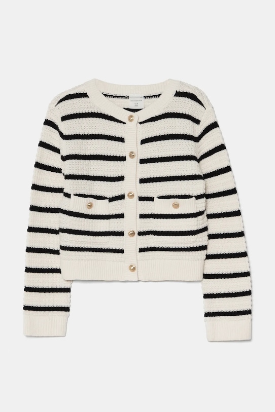 Abercrombie & Fitch sweter dziecięcy pozostałe beżowy KI250.4009