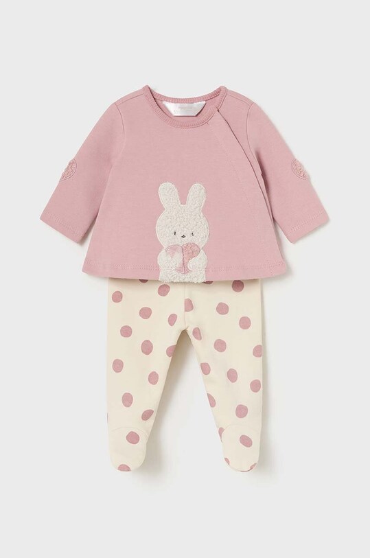 Mayoral Newborn completo bambino/a applique rosa 2504.2G.Newborn.9BYH