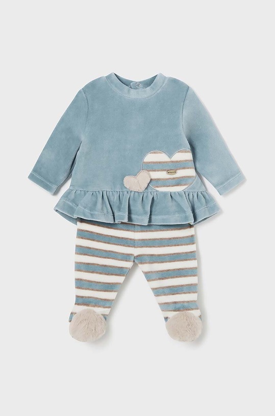 Mayoral Newborn komplet niemowlęcy dzianina niebieski 2505.2H.Newborn.9BYH