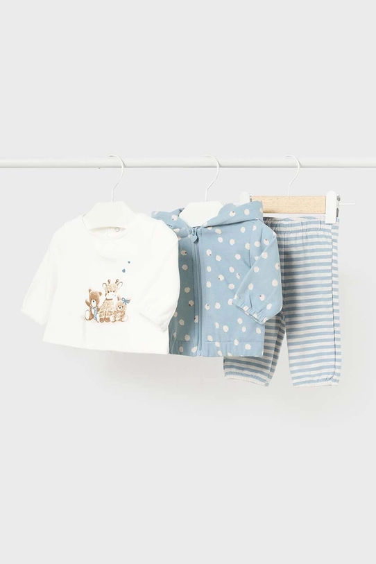 Mayoral Newborn set per bambini pacco da 3 maglia blu 2613.2R.Newborn.9BYH