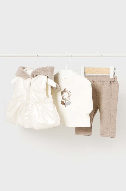 Mayoral Newborn compleu bebe 3-pack 2614.2S.Newborn.9BYH maro AW24