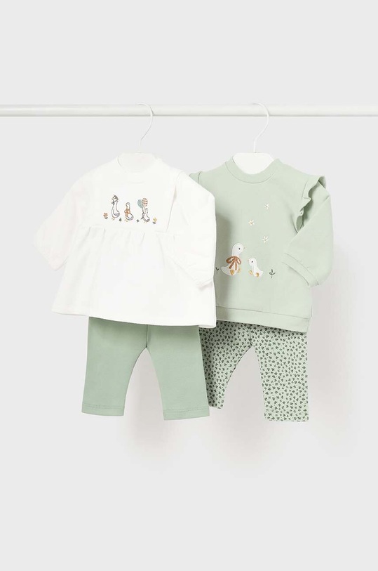 Kojenecká sada Mayoral Newborn 2-pack pletenina zelená 2784.2G.Newborn.9BYH