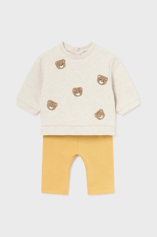 Dziewczynka Mayoral Newborn komplet niemowlęcy 2-pack 2786.2J.Newborn.9BYH żółty