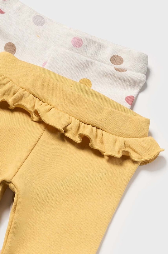 Mayoral Newborn komplet niemowlęcy 2-pack żółty 2786.2J.Newborn.9BYH