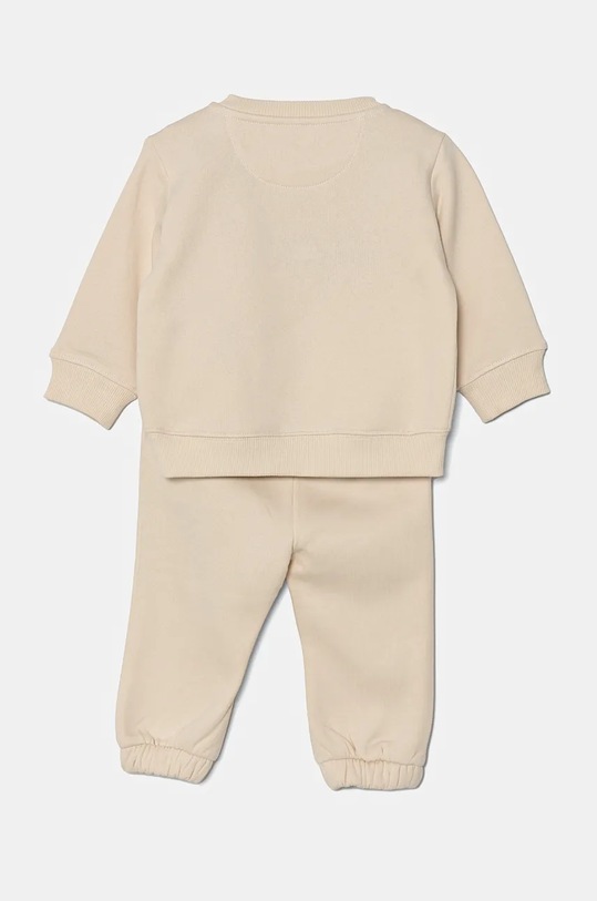 Detská tepláková súprava Calvin Klein Jeans IN0IN00224.9BYH béžová AW24