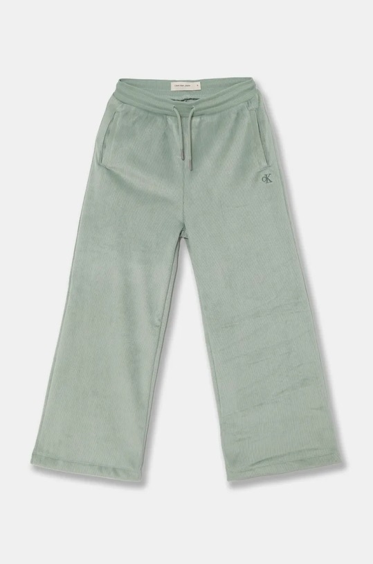 Dječja trenirka Calvin Klein Jeans zelena IG0IG02732.9BYH.