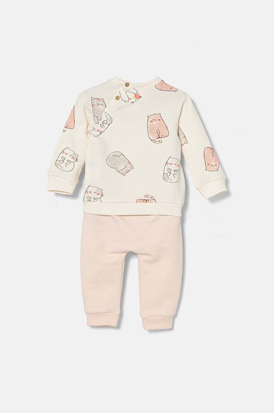 Cпортивний костюм для немовлят United Colors of Benetton 35JLAK00T.G.W.Seasonal рожевий AW24