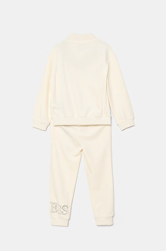 Zamatová tepláková súprava Guess K4BG06.KBXI2.9BYH béžová AW24