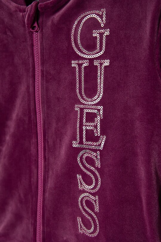 Lány Guess bársony melegítő K4BG06.KBXI2.9BYH lila