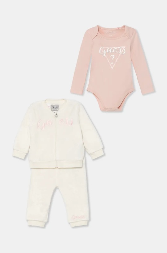 Guess dres niemowlęcy dzianina beżowy S4BG08.WFRS0.9BYH