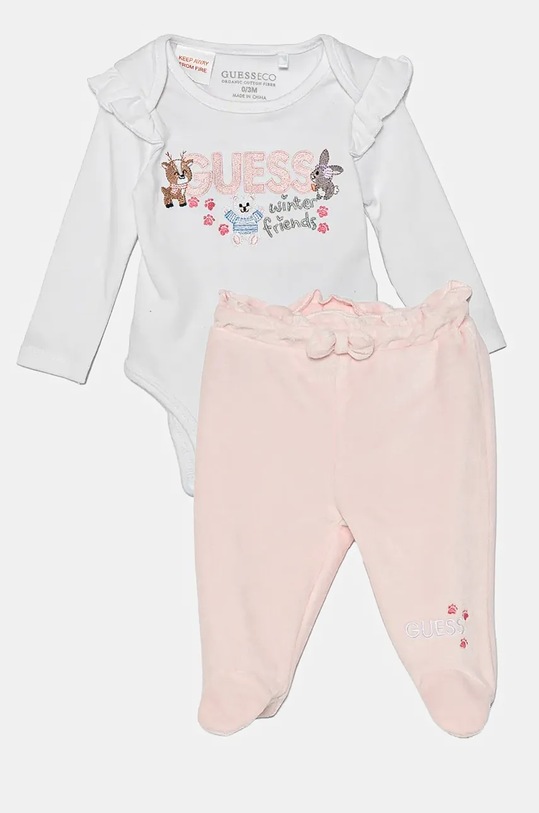 Kojenecká sada Guess pletenina bílá S4BG11.KA6W4.9BYH