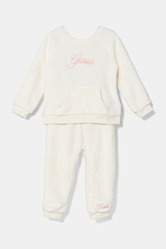 Cпортивний костюм для немовлят Guess трикотаж бежевий A4BG13.WFRS0.9BYH