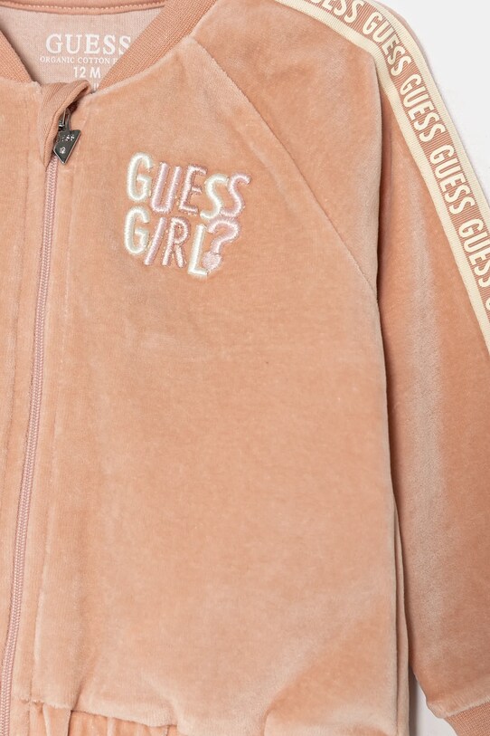 Deklice Trenirka za dojenčka Guess A4BG09.KAVN4.9BYH roza