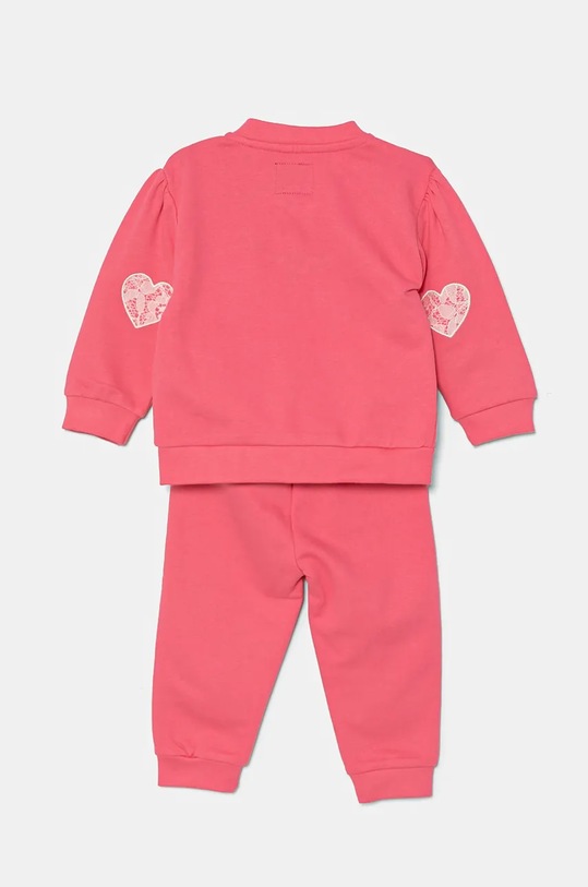 Detská tepláková súprava z bavlny Guess A4BG08.KAD73.9BYH ružová AW24