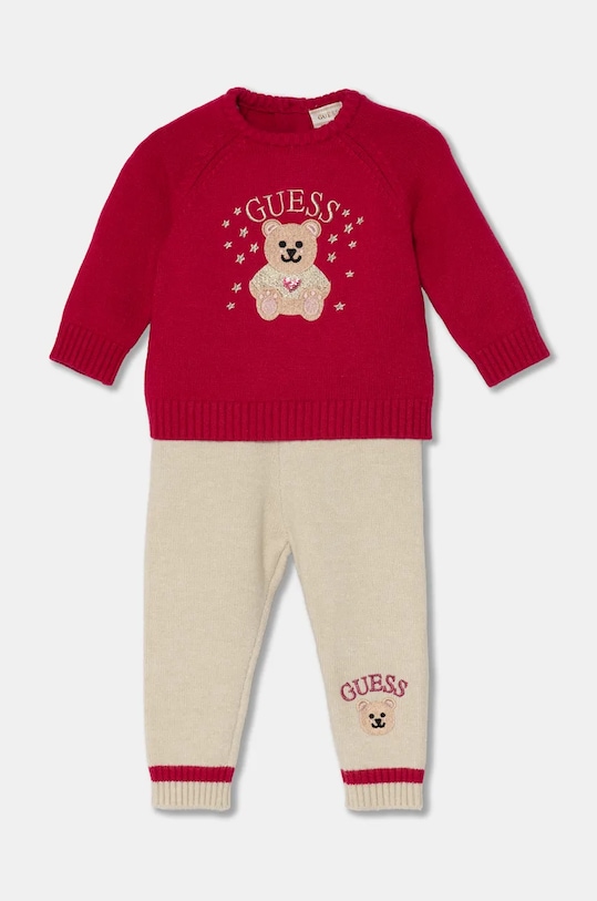 Súprava Guess pletenina ružová A4BG06.Z3GS0.9BYH