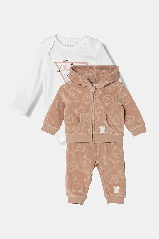 Спортивный костюм для младенцев Guess трикотаж розовый H4BW05.KAVN4.G.9BYH