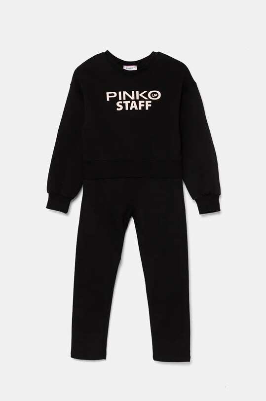 Pinko Up trening copii tricotaj negru F4PIBGSL172
